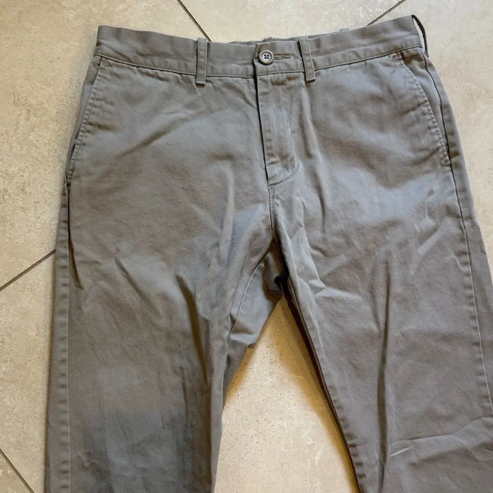 J. Crew Men's Khaki Slim Chinos
